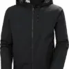 Helly-Hansen Crew Hooded Midlayer 2.0 Waterproof Jackets for Men with Insulated Windproof Sailing Fabric and Packable Hood
